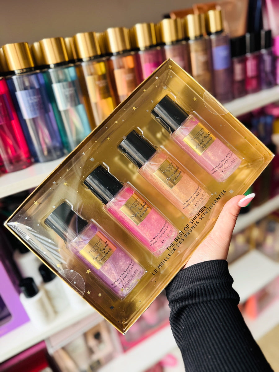 Set 4 fragancias Shimmer