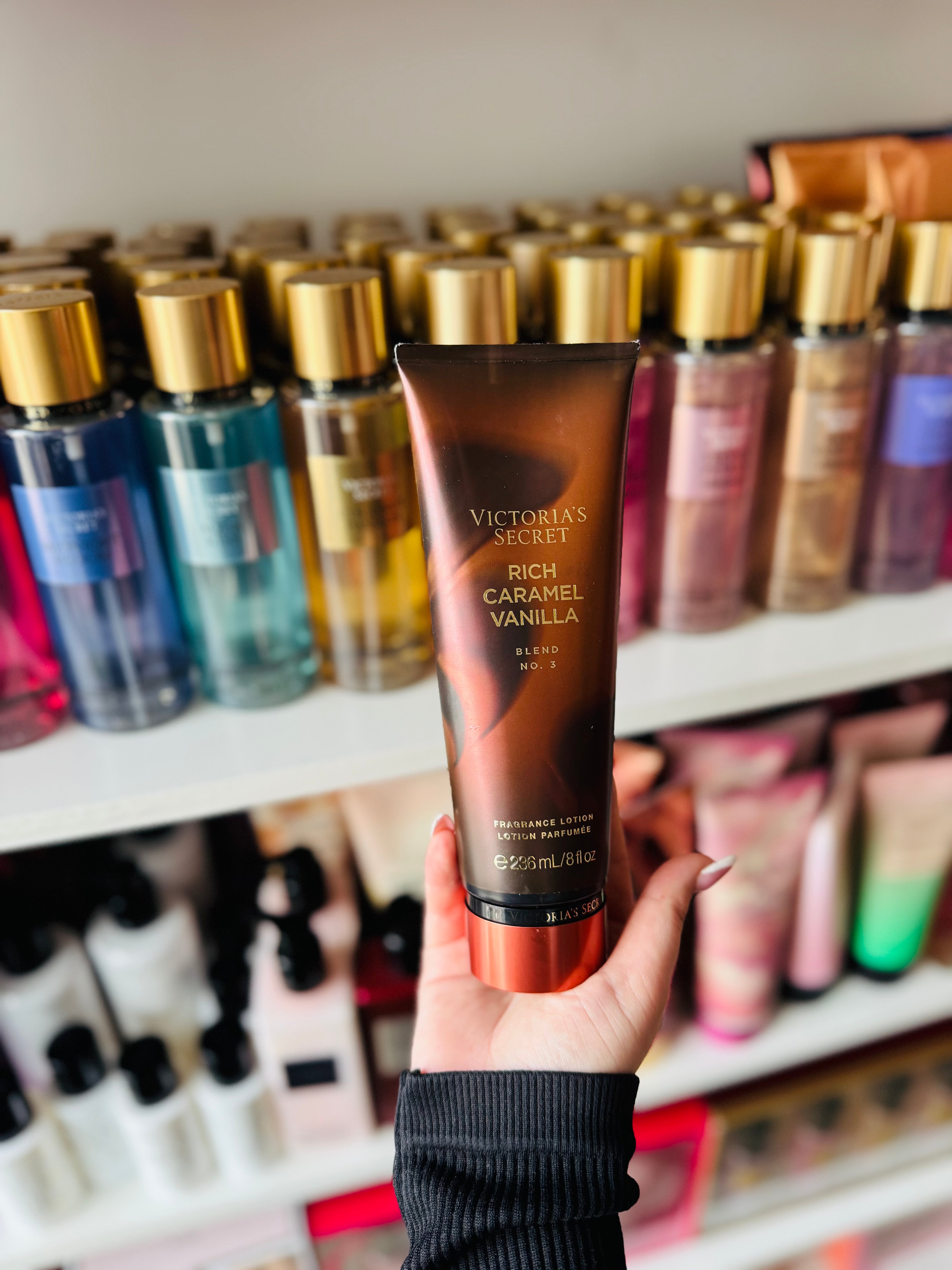 Loción rich caramel vainilla