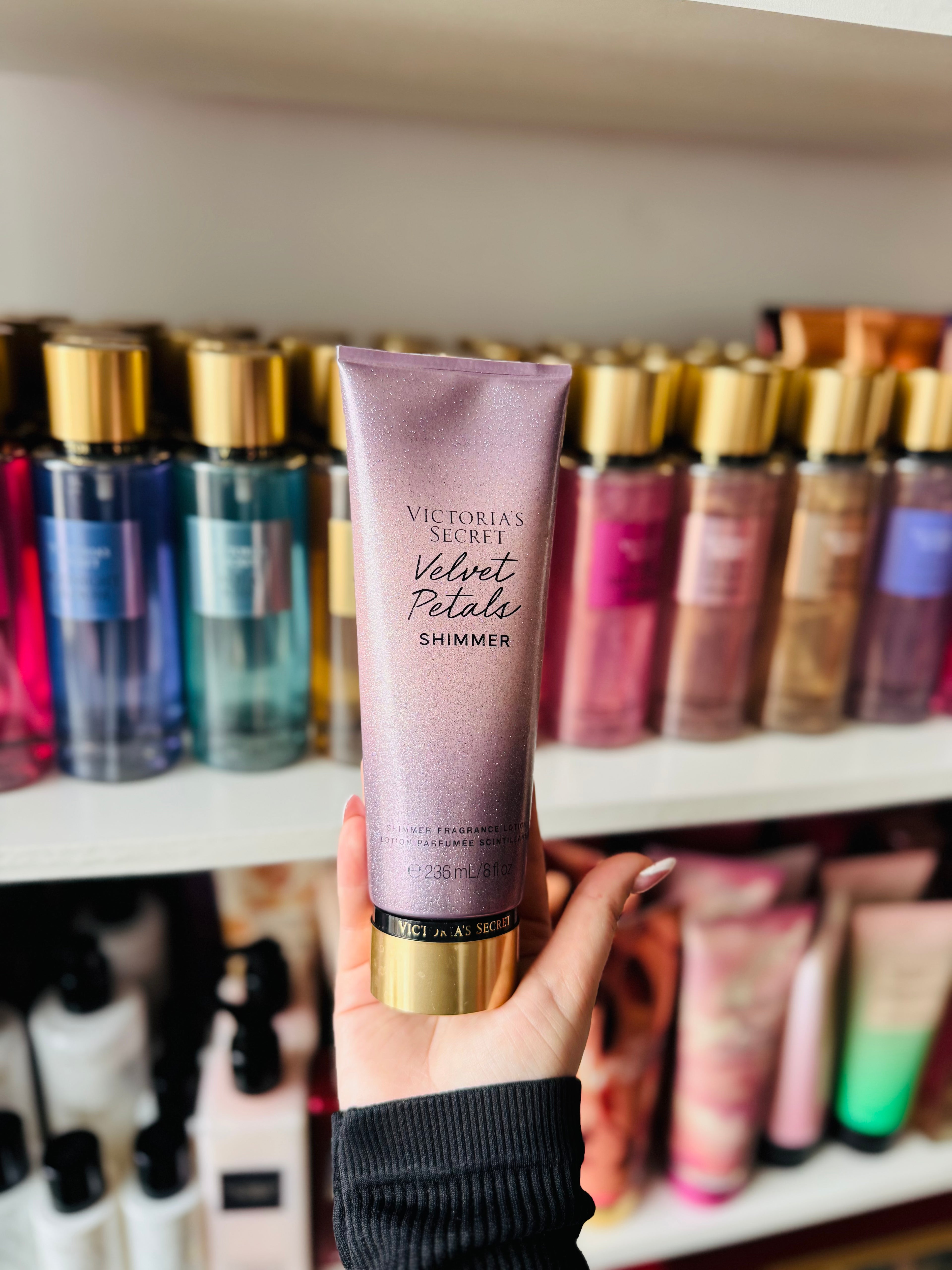 Loción Velvet Petals Shimmer