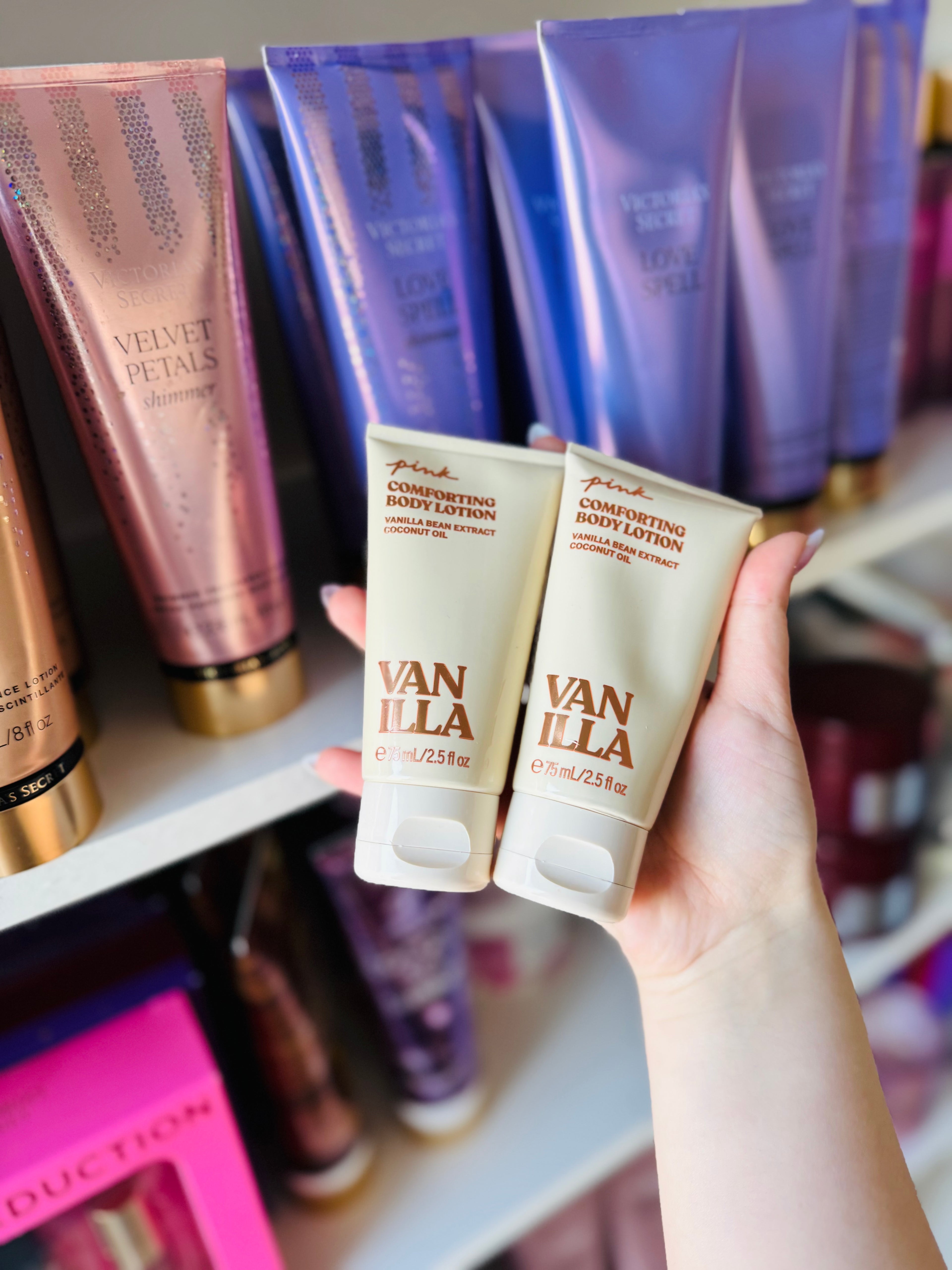 Mini loción Pink Vainilla