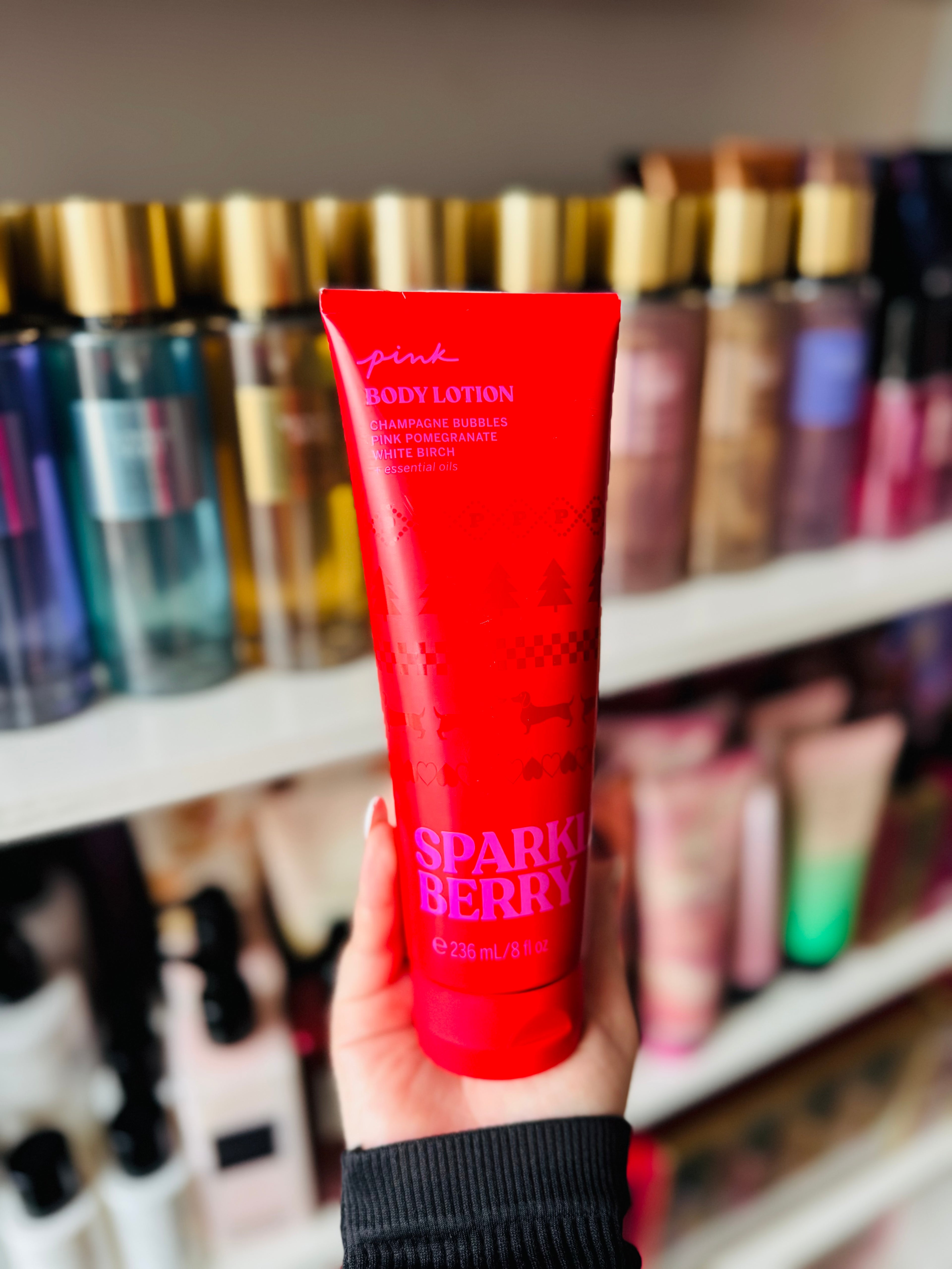 Loción Pink Sparkle Berry