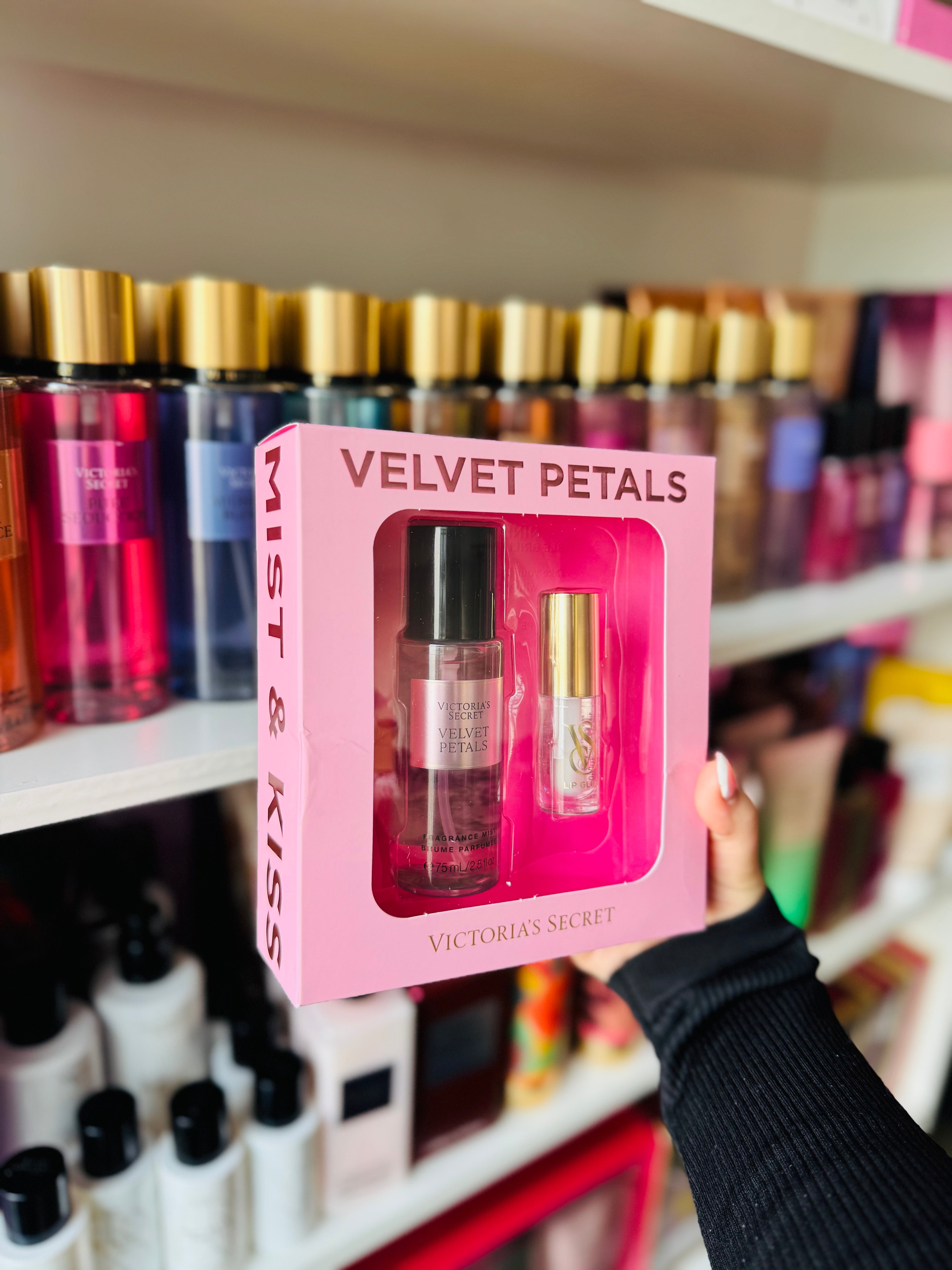 Set Velvet Petals Gloss+Fragancia